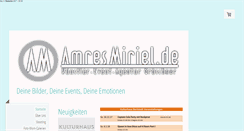 Desktop Screenshot of amresmiriel.de